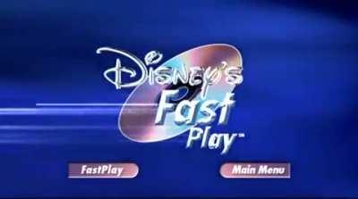 The FastPlay intro on almost every Disney DVD.