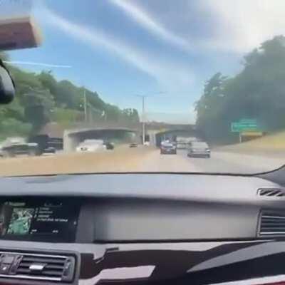 bunch of idiots risking the entire traffic