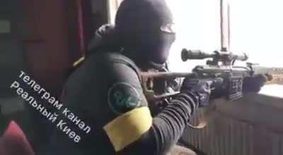 Ukrainian Soldier talks about the irony of life during times of war