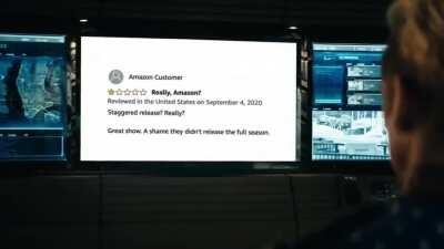 Homelander Reacts To The Boys Review Bomb