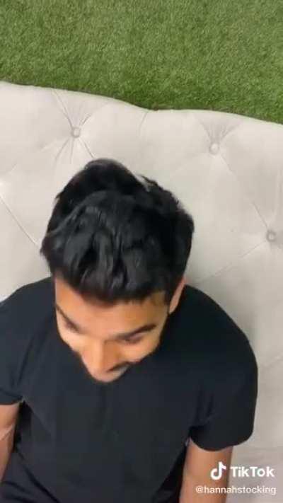 Downloaded tik tok once and immediately deleted it cuz i had nothing to do. I decided to download it and try using it. This is the first thing i see.