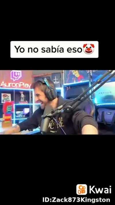 Auron es tan genial 😂