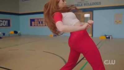 Madelaine Petsch shaking her perfect ass