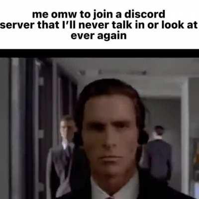 its patrick bateman!!!! laugh.