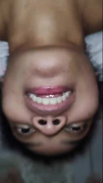 [PART 2] She loves having her throat bulged upside down