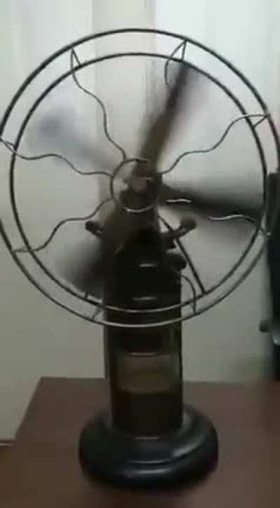 Table Fan from 1845 when there was no electricity.