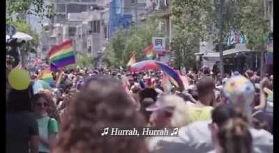 The world will cheer when Donnie goes marching home...