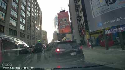 [USA] this happened after driving 2 miles in 2 hours. Was that a red light ticket or something else?