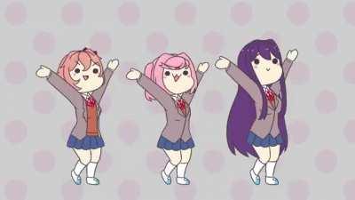 DDLC Groove! (Reupload because I thought yesterday was NoPicTuesday)