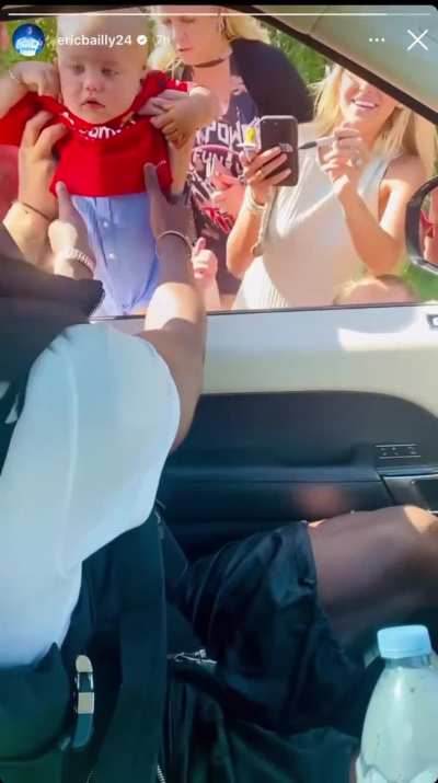 Bailly stealing a baby