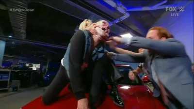 Tonight on SmackDown, Part 2: Charlotte vs Ronda in a brawl!