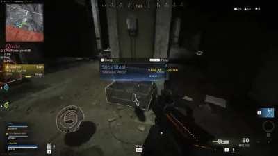 Bunker doors that are outside now open with a keycard