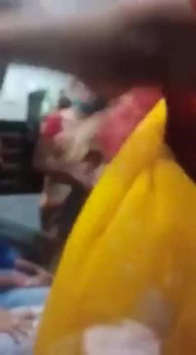 Inappropriately touch Kar diya girl ko.