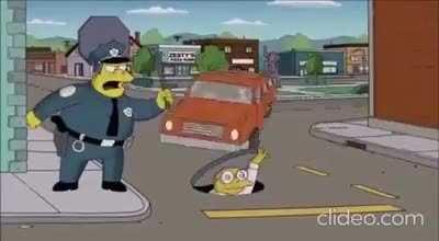 The Simpsons intro fits perfectly with Shotta flow 5