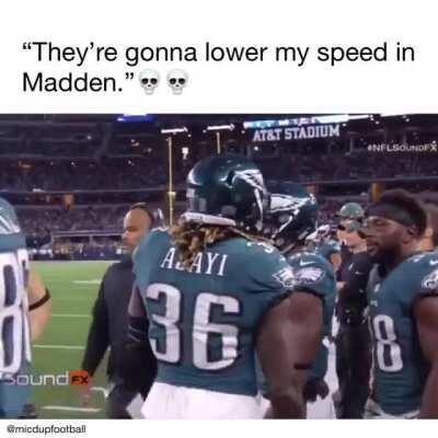 Do NFL players only go hard to increase their madden stats??