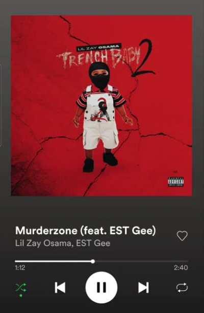 Lil Zay Osama - Murderzone 🔥 yall fucking with the album?