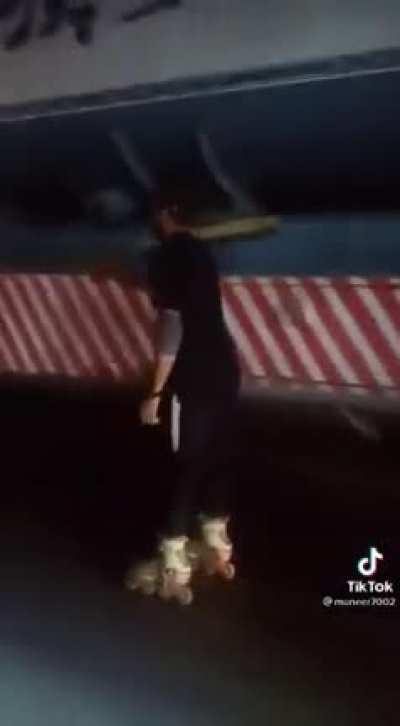 Just out skating with the boys