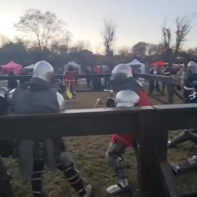 First ever melee at Autumn Knights!