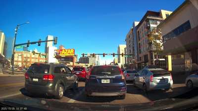 Driver didnt have a license, insurance, and tags were expired...[OC]