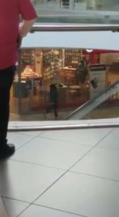 Happened today at Tygervalley mall, Cape Town. Hectic