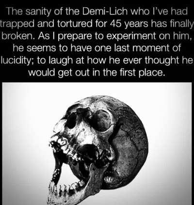 The taming of the Demi-Lich