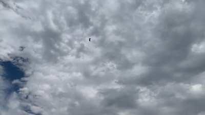 F-16 over the golf course