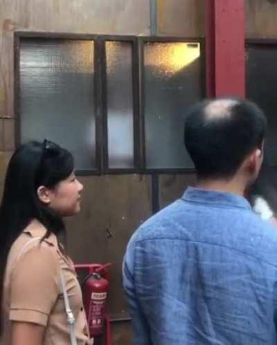 Forgetting how glass works while you do lines in the toilet