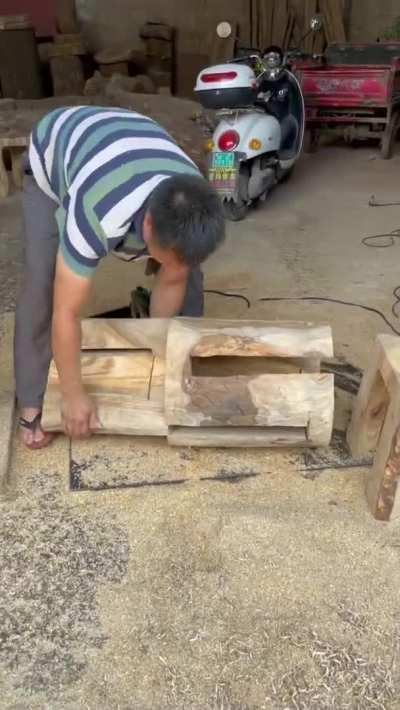 Started as a simple piece of wood