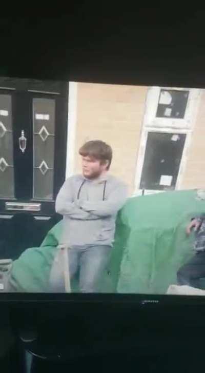 At least he's trying to do some work