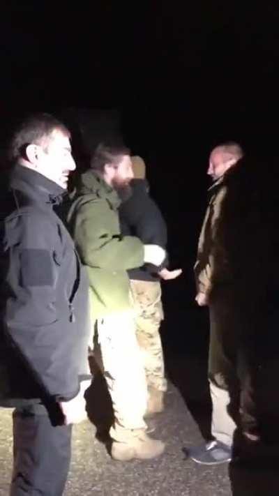 The first video of the exchange Ukrainian soldiers who defended Azovstal