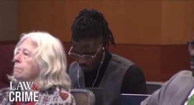 Young Thug song, lifestyle gets played in court. 