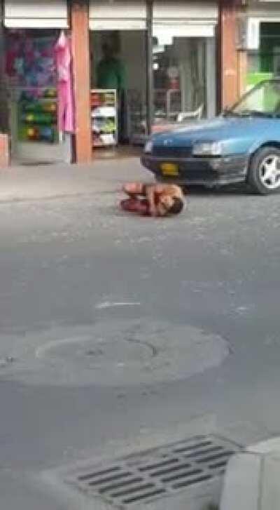 Jumping out of a window