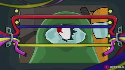 POV: You're wires (Among Us Animation) [oc]