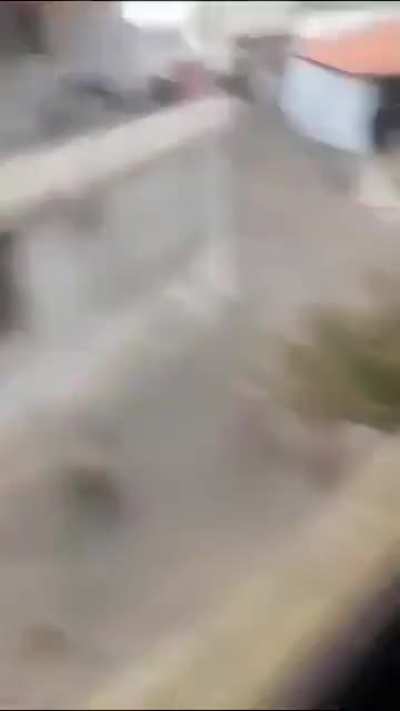 Shootout in Tartus, Syria between new government forces and oppositional fighters