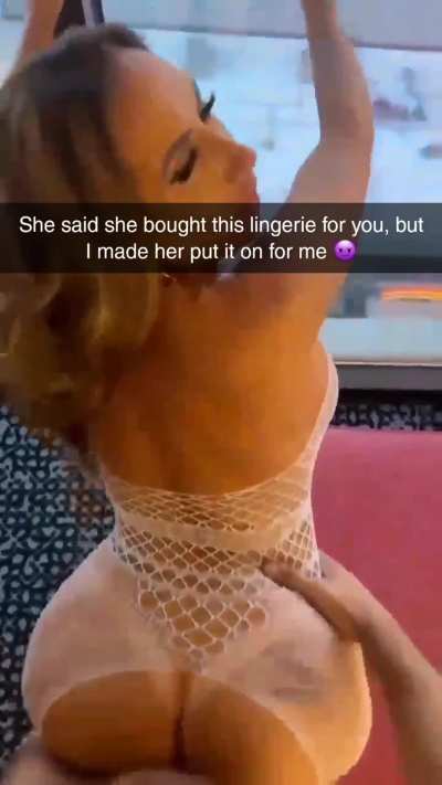 Looks good on her bro