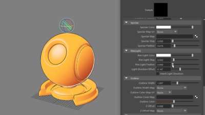 Realtime Toon Shader for Maya Hardware 2.0 Renderer (Free Download on Gumroad)