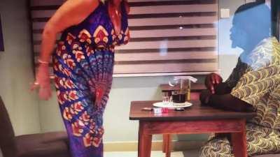 Imagine a male cast member doing this…