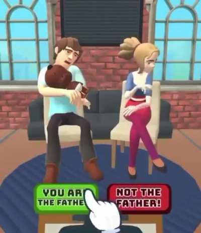 you are not the father