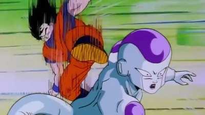 Goku uses a new tactic, saucy stuff amirite