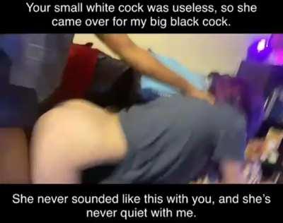 captioned for the clueless cucks! ;p