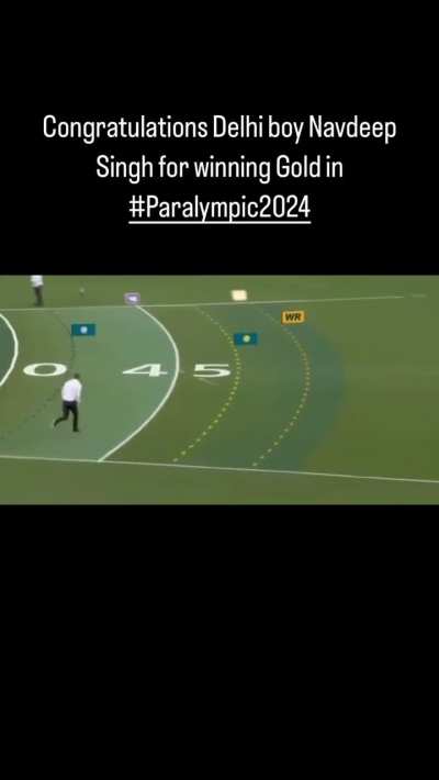 Our boy won Gold in paralympics, man proved his delhi-ness at the end.