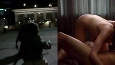 Anne Hathaway - Superhero Dressed vs Undressed