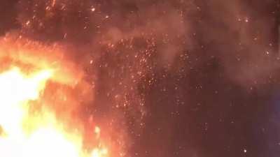 Watch this King Kong go up in flames