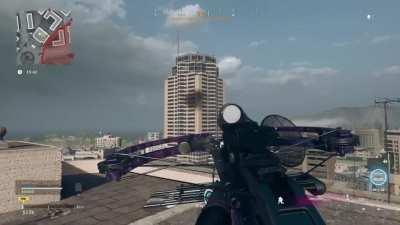 The r1 Shadowhunter Crossbow seems to be able to one-shot helicopters sometimes. I've done this at least 5 times now and it doesn't give credit for any kills.