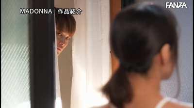 Playing naughty to a crowd of one! ... Rika Aimi in JUL-089