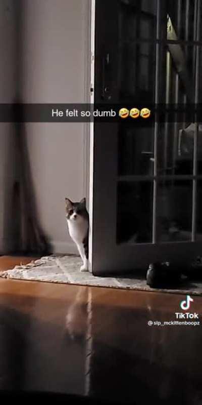 The realization setting in..