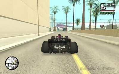 Another (not so great) Las Vegas lap in GTA SA