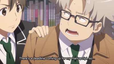 *Desk pats angrily* [Oregairu Season 3]