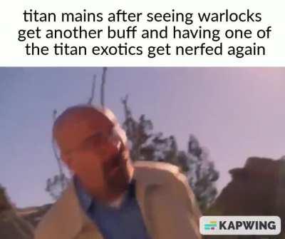 even in PVE titans cant catch a break