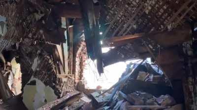 Kharkiv Guardsmen sang carols in a church damaged by Russian airstrikes